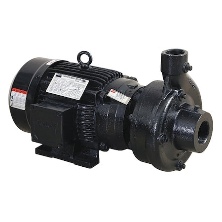 CentrfPmp,5hp,CI,1-1/2",BunaN/Crbn/Crmic