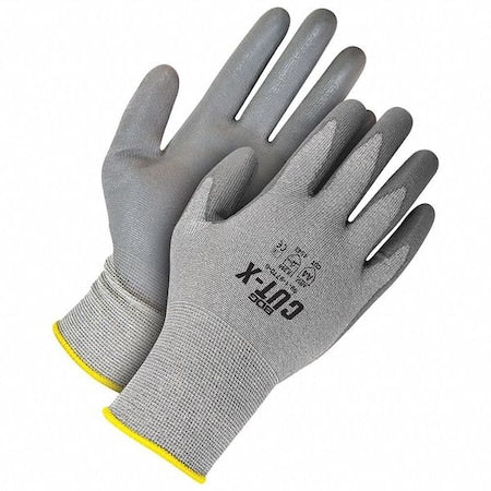 Cut Resistant Coated Gloves, Cut Level A4 ,Polyurethane ,Smooth ,2XL 1 PR