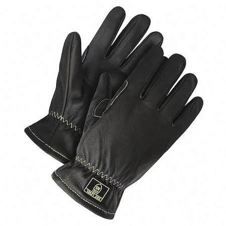 Cut-Resistant Leather Gloves, Cut Level A5 ,Uncoated ,3XL 1 PR