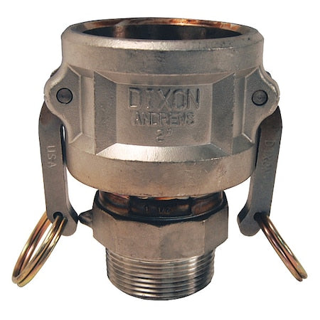 Cam and Groove Coupling,1-1/2", 2",SS