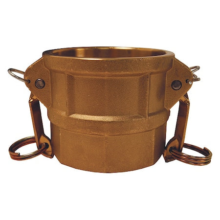 Cam and Groove Coupling,1-1/4",Brass