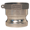 Cam and Groove Adapter,5",Aluminum