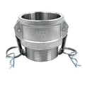 Cam and Groove Coupling, 2-1/2", 316 SS, Coupling Type: Type B