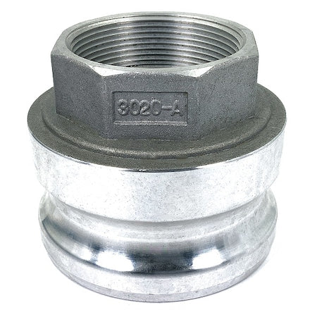 Cam and Groove Adapter, Threaded, Alum