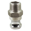 Cam and Groove Adapter, Threaded, Alum