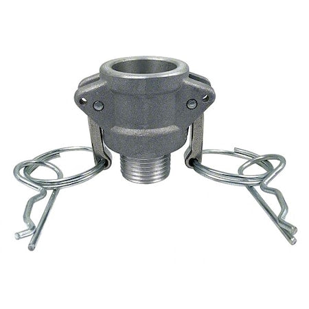 CamGrooveCouplng,Threaded,Alum,Nitrile