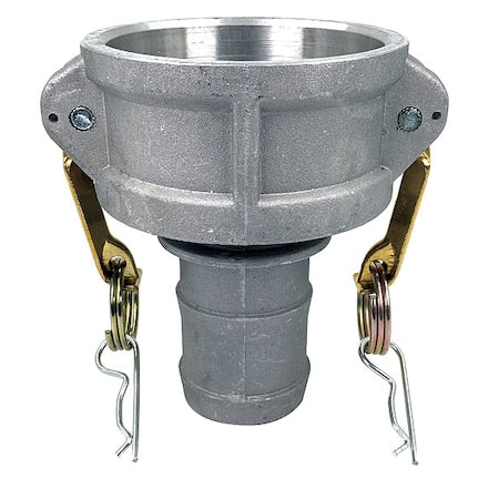 CamGrooveCouplng,Hose Shank,Alum,Nitrile