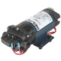 Diaphragm Pump, Polypropylene, Santoprene, 12VDC, 2.0 GPM