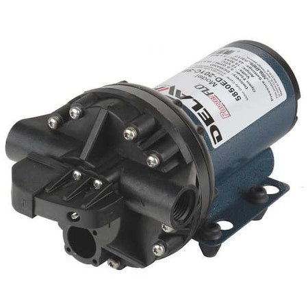 Diaphragm Pump, Polypropylene, Geolast, 12VDC, 5 GPM