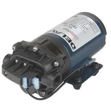 Diaphragm Pump, Polypropylene, Santoprene, 115, 2.0 GPM 140 Degrees F