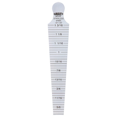 Taper Gauge,Graduations 1/64 in