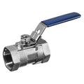 Manual 2-Way Ball Valve,NPT,304 SS