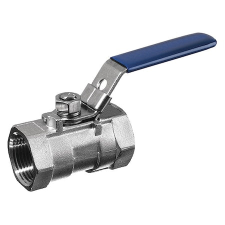 Manual 2-Way Ball Valve,NPT,304 SS