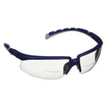 3M(TM) Solus(TM) 2000, Reader Safety Glasses, Scotchgard(TM) Anti-Fog, Clear Lens, Half-Frame