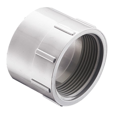 PVC Female Adapter, Socket x FNPT, 4 in Pipe Size