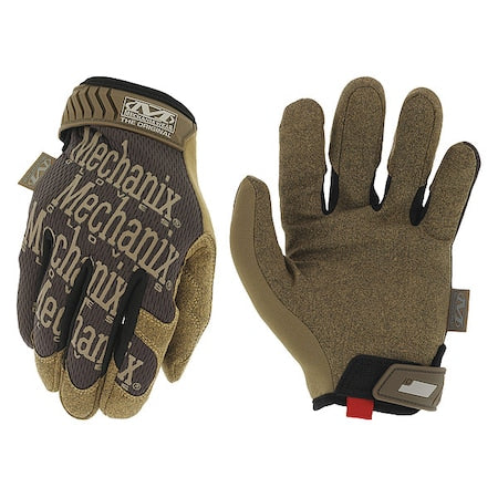 The Original(R) Mechanics Gloves, Synthetic Leather Palm, TrekDry Back, 12, Brown