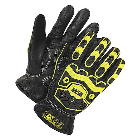 Cut-Resistant Leather Gloves, Cut Level A5 ,2XL 1 PR