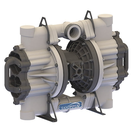 Double Diaphragm Pump, 150 gpm Max. Flow, Connection Style: FNPT