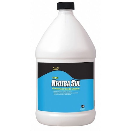 Neutra Sul Water Neutralizer, Eliminate Rotten Egg Smell, 1 gal Bottle, Use With Chemical Feed Pump