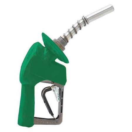 FuelNozzle,Green,3/4in,NPT,7inAlumSpout