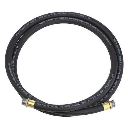 Fuel Hose with fittings,3/4" x 14 ft.