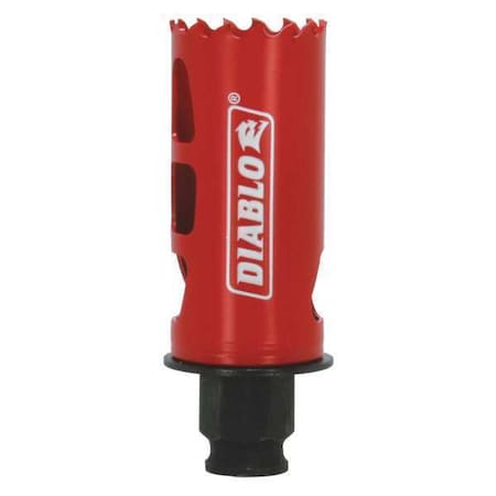 Hole Saw,Diameter:1 3/16",Bi-Metal