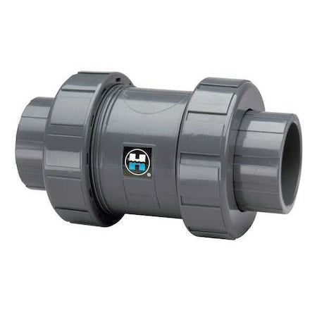 Check Valve, True Union, Ball, 1", PVC/EPDM, S/T