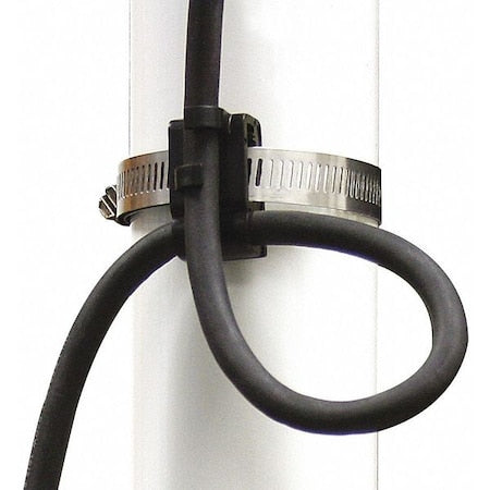 Cable Clamp,14 Gauge,ABS Plastic/SS