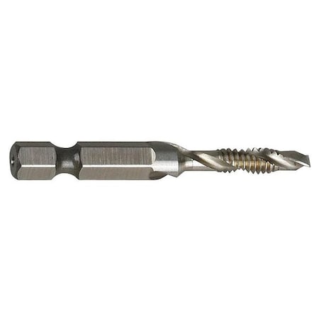 Drill,Tap,Countersink,2-1/4in,#10-24