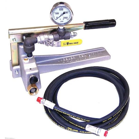 Hyrdo Test Pmp,1,000 psi,1/4 in,Steel