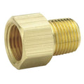 1/8" MNPS x 3/16" Flare Brass Connector 10PK