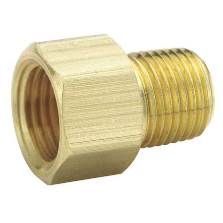 1/8" MNPS x 3/16" Flare Brass Connector 10PK