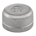 1 in FNPT 316L Stainless Steel Threaded Cap, Class 150, Schedule 40