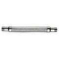 3/4" Dia x 18" L 316 SS Flexible Metal Hose