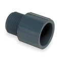 CPVC Male Adapter, Schedule 80, 4" Pipe Size, MNPT x Socket