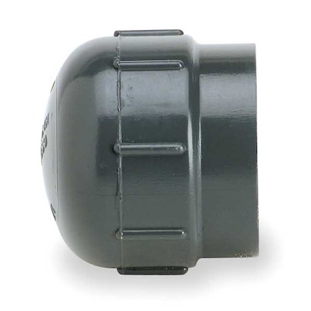 CPVC Cap, Schedule 80, 1-1/2" Pipe Size, FNPT