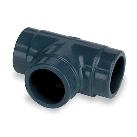CPVC Tee, Schedule 80, 1-1/2" Pipe Size, Socket x Socket x Socket