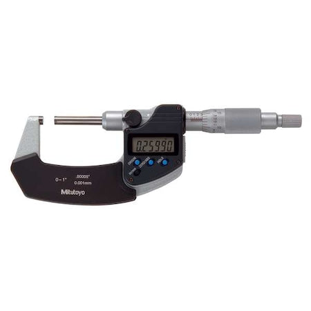 Digital Micrometer, Non-Rotating, 1", SPC