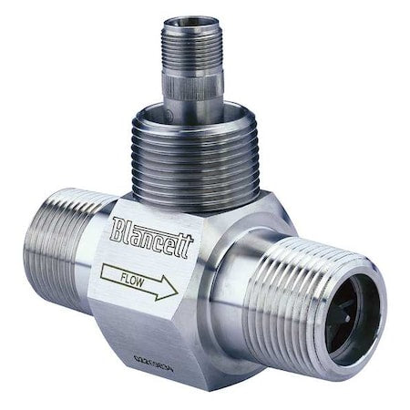 Flowmeter,Turbine,7.5GPM,1 In MNPT