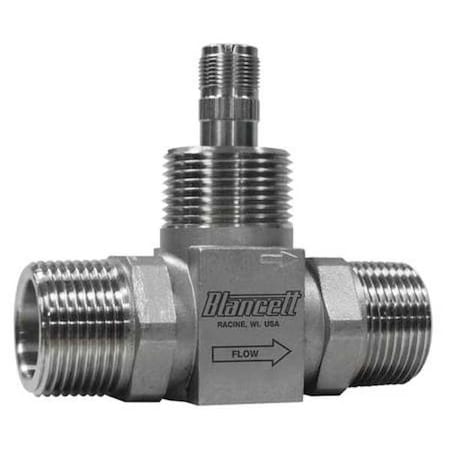 Flowmeter,Turbine,400 GPM,2 In FNPT