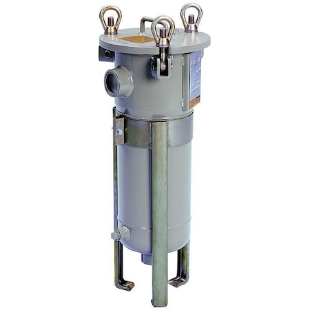 Filter Housing,2In NPT,90GPM,Steel