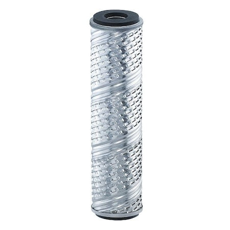 Pleated Filter Cartridge, 7 gpm, 5 Micron, 2-1/2" O.D., 9 5/8 in H