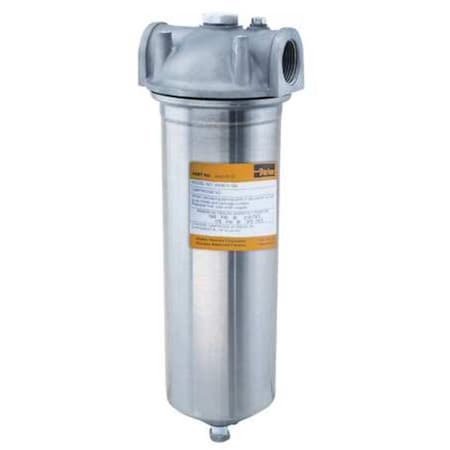 Filter Housing, 5 gpm, 3.63" O.D., 10" H