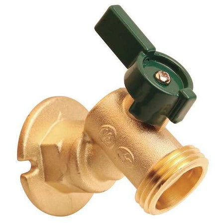 Sillcock,Quarter Turn,Brass,3/4 NPT