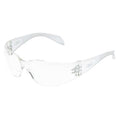 Bifocal Reader Safety Glasses, Diopter Strength +2.25, Anti-Scratch, Frameless, Clear Lens