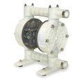 Double Diaphragm Pump, Polypropylene, Air Operated, Santoprene, 49 GPM