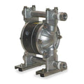 Double Diaphragm Pump, Aluminum, Air Operated, PTFE, 12 GPM