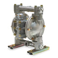 Double Diaphragm Pump, Aluminum, Air Operated, PTFE, 21 GPM