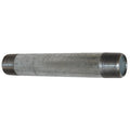 1/2" MNPT x 4" TBE Galvanized Steel Pipe Nipple Sch 40