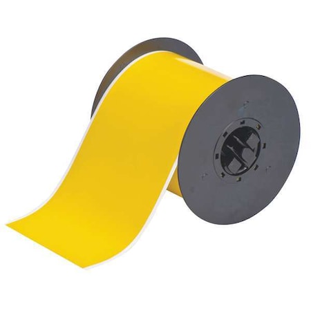 Tape, Yellow, Labels/Roll: Continuous